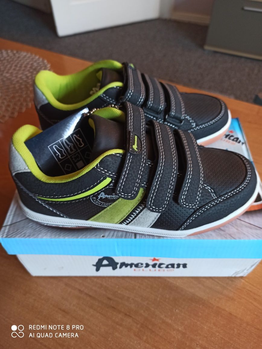 Nowe buty AMERKAN CLUB rozmiar 33 buty na rzepy