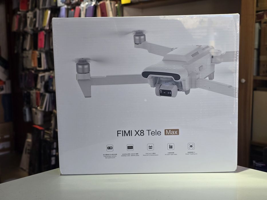 Професійний квадрокоптер FIMI X8 TELE MAX 4K дрон 3-Axis Gimbal HDR 48