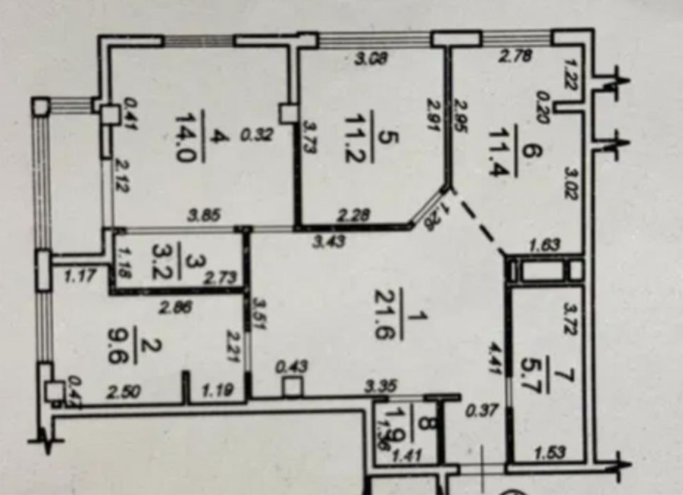 Продам 3 комнатную квартиру в ЖК 40 Жемчужине