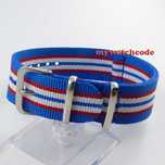 Pasek nylonowy NATO do zegarka 20mm strap zulu parciany materiałowy
