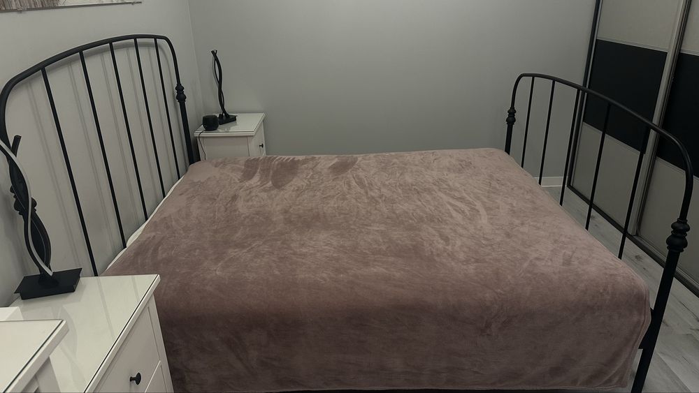 Łóżko metalowe Ikea 160x200 (rama i stelaż)