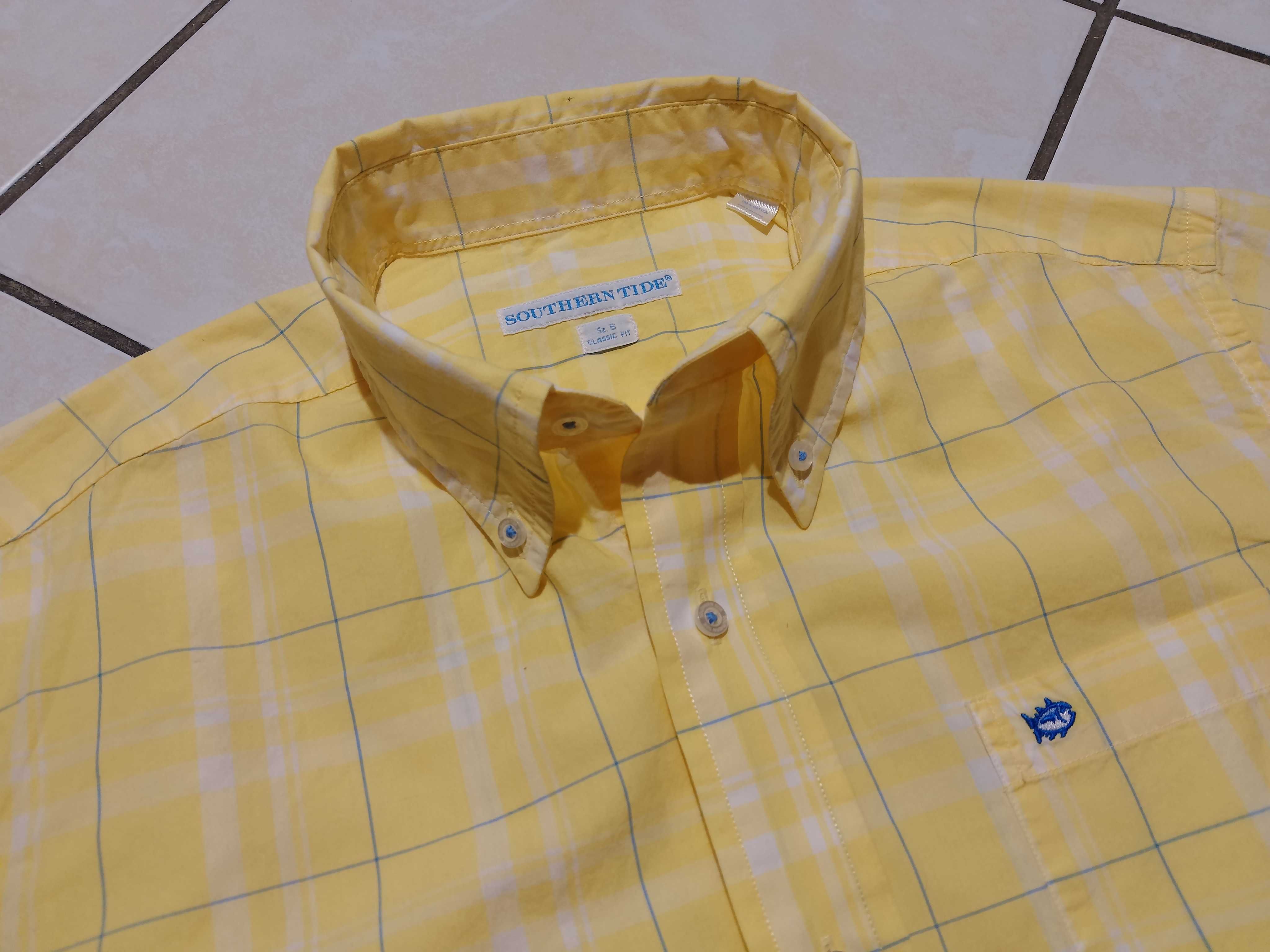 SOUTHERN TIDE USA - NOWA! z LOGO Koszula Męska rozmiar L