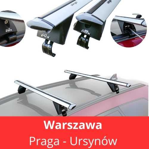 Bagażnik dachowy Azilo Expert 120 na relingi zintegrowane WARSZAWA