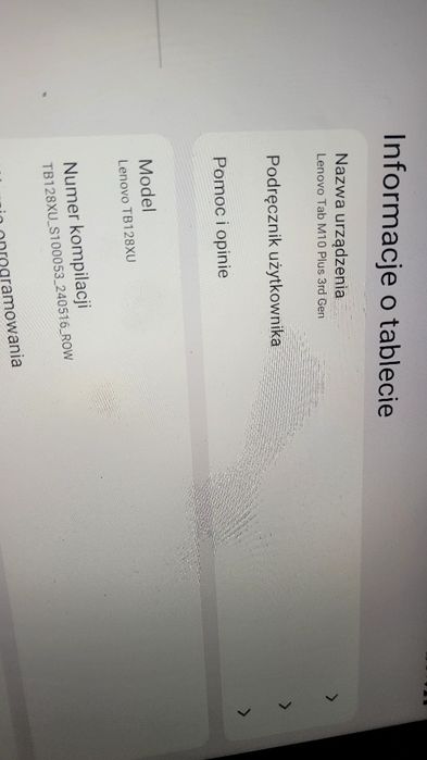 Nowy tablet Lenovo M10