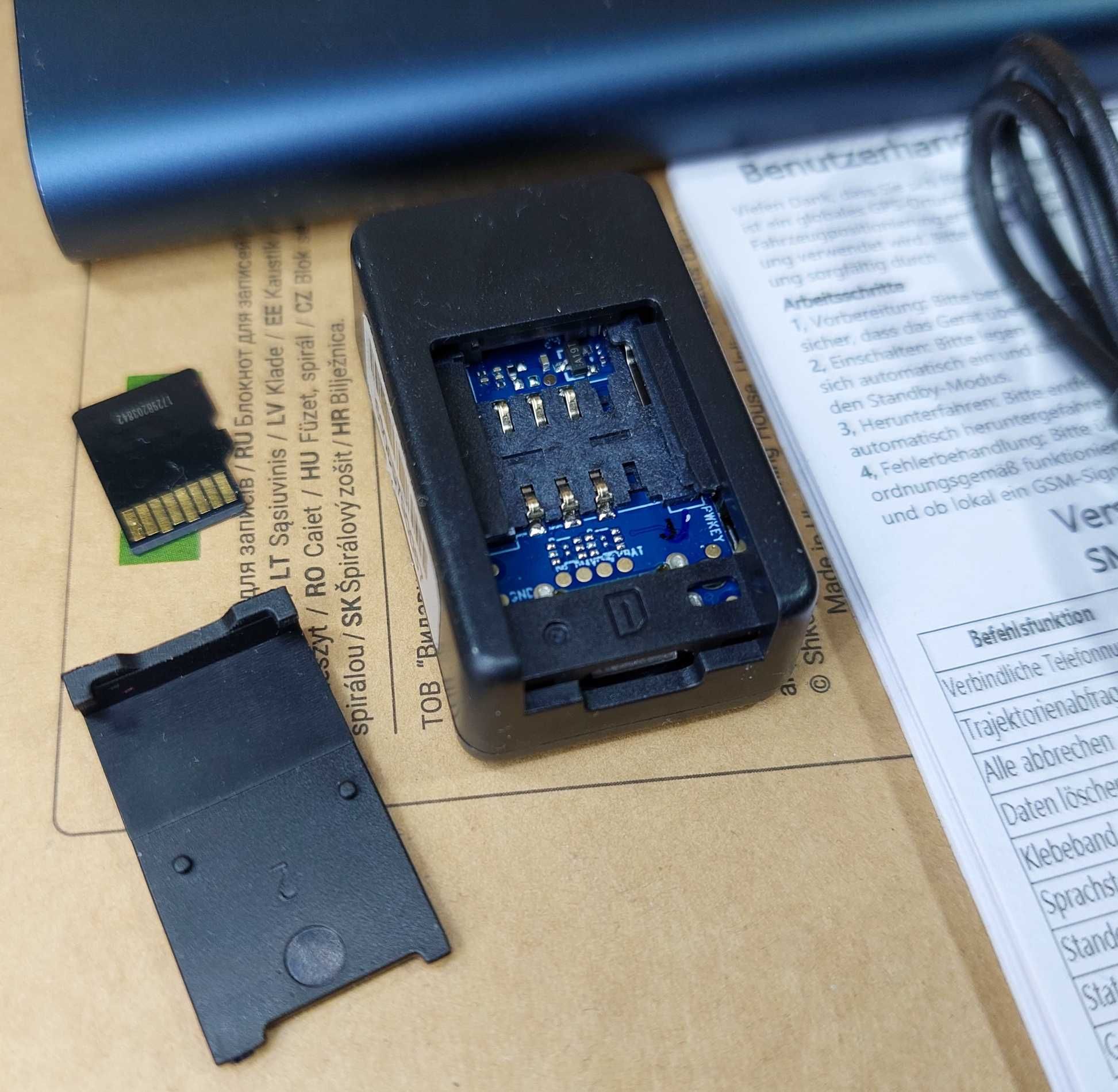 Трекер GPS локатор для поиска (2-х микрофон) 3в1 гпс на SIM-карте GEO