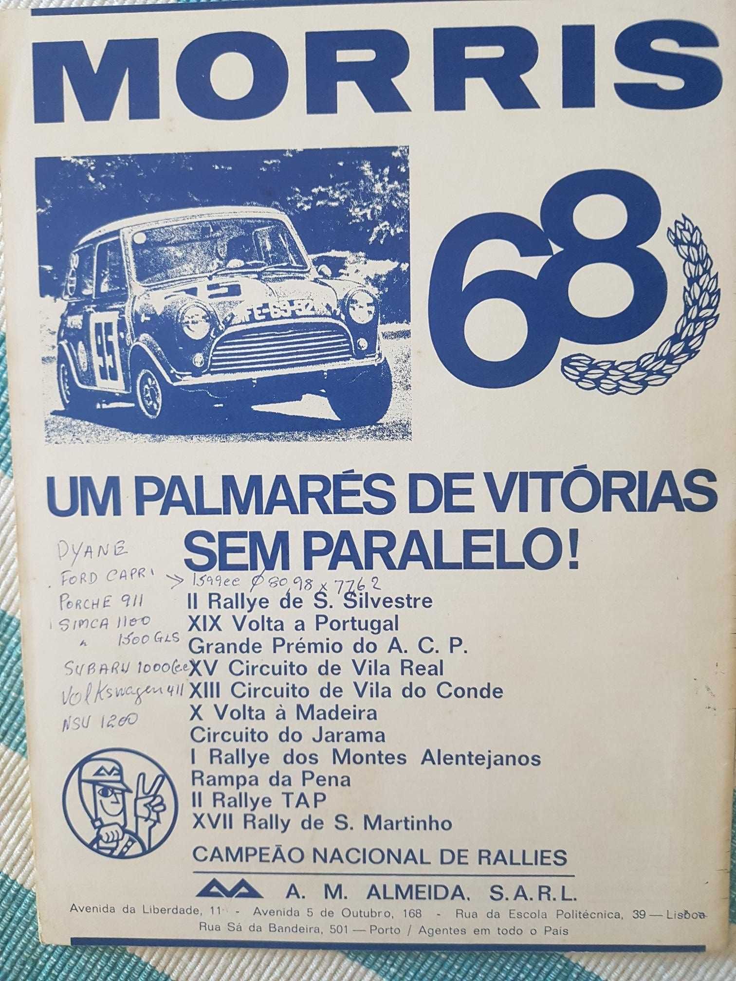 Revista Mundo Motorizado Nº271 (Ano:1969)