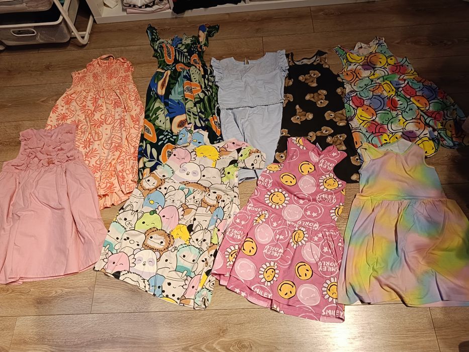 Sukienki t-shirty koszulki spodenki komplety