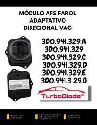 Módulo controlo AFS farol adaptativo direcional Golf Scirocco Q5 Etc