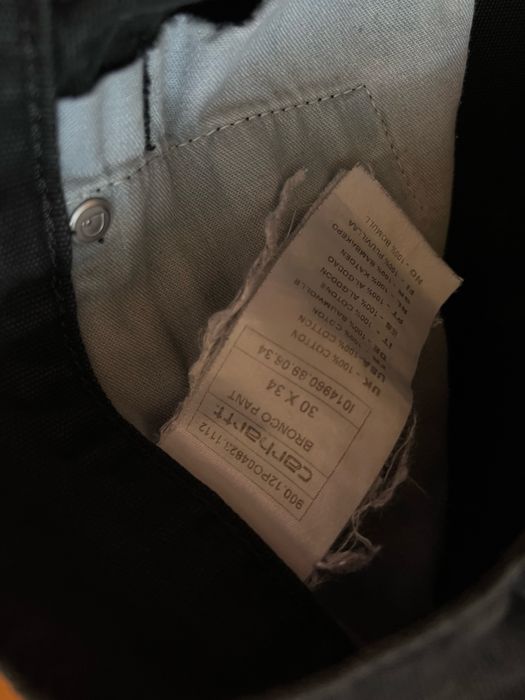 Штани джинсові carhartt