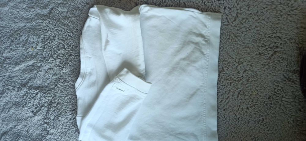 Bluza newbie bluzka biała dziecięca chłopięca