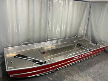 Łódź aluminiowa EX 550, łódź ratownicza, łodka dla straży