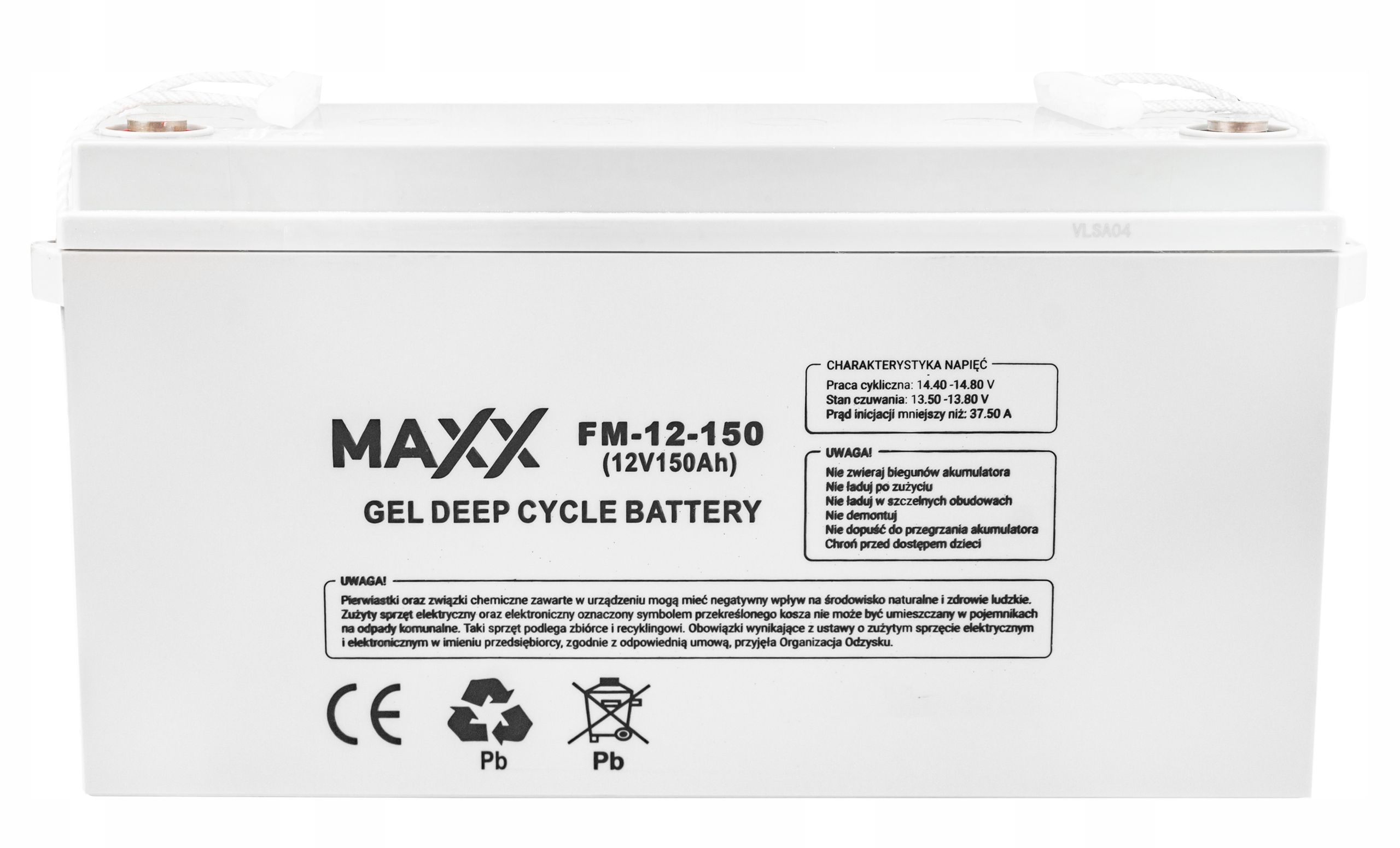 Akumulator żelowy do ups 12v 150ah deep cycle gel [AKU69]