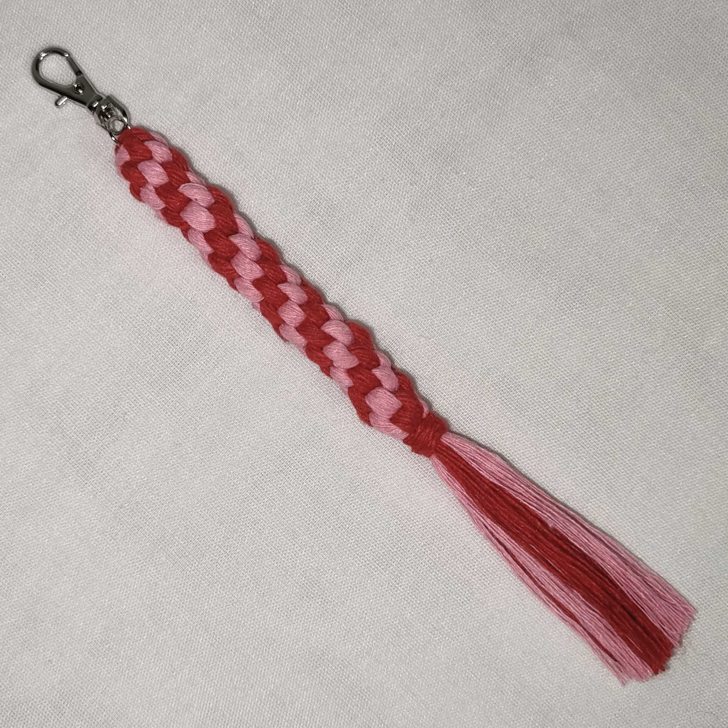 W127 Breloczek brelok zawieszka ze sznurka Rękodzieło Handmade