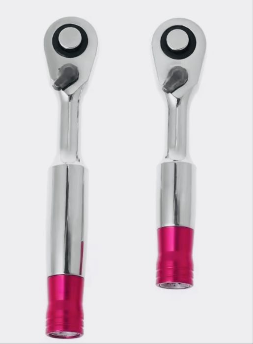 1/4 мікро трещотка с можливістю встановлення біт в ручку 85 /100 мм