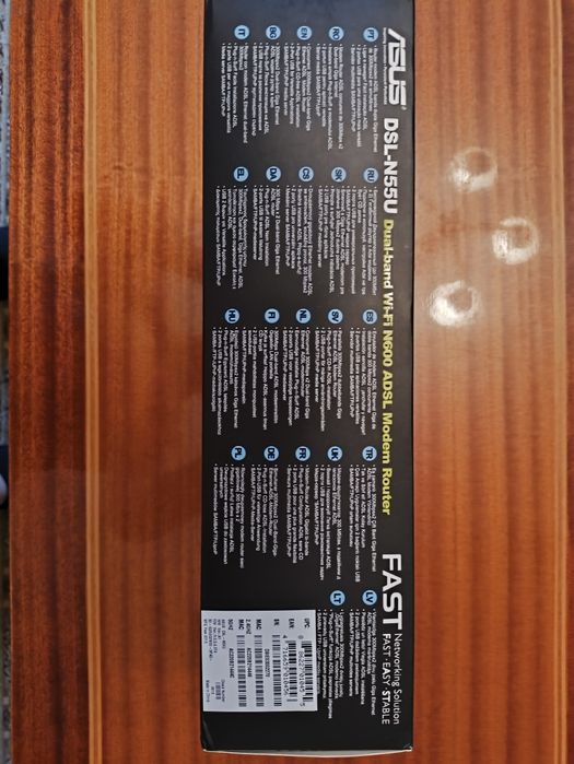 Двохдіапазонний безпровідний маршрутизатор ASUS DSL-N55U ADSL Modem