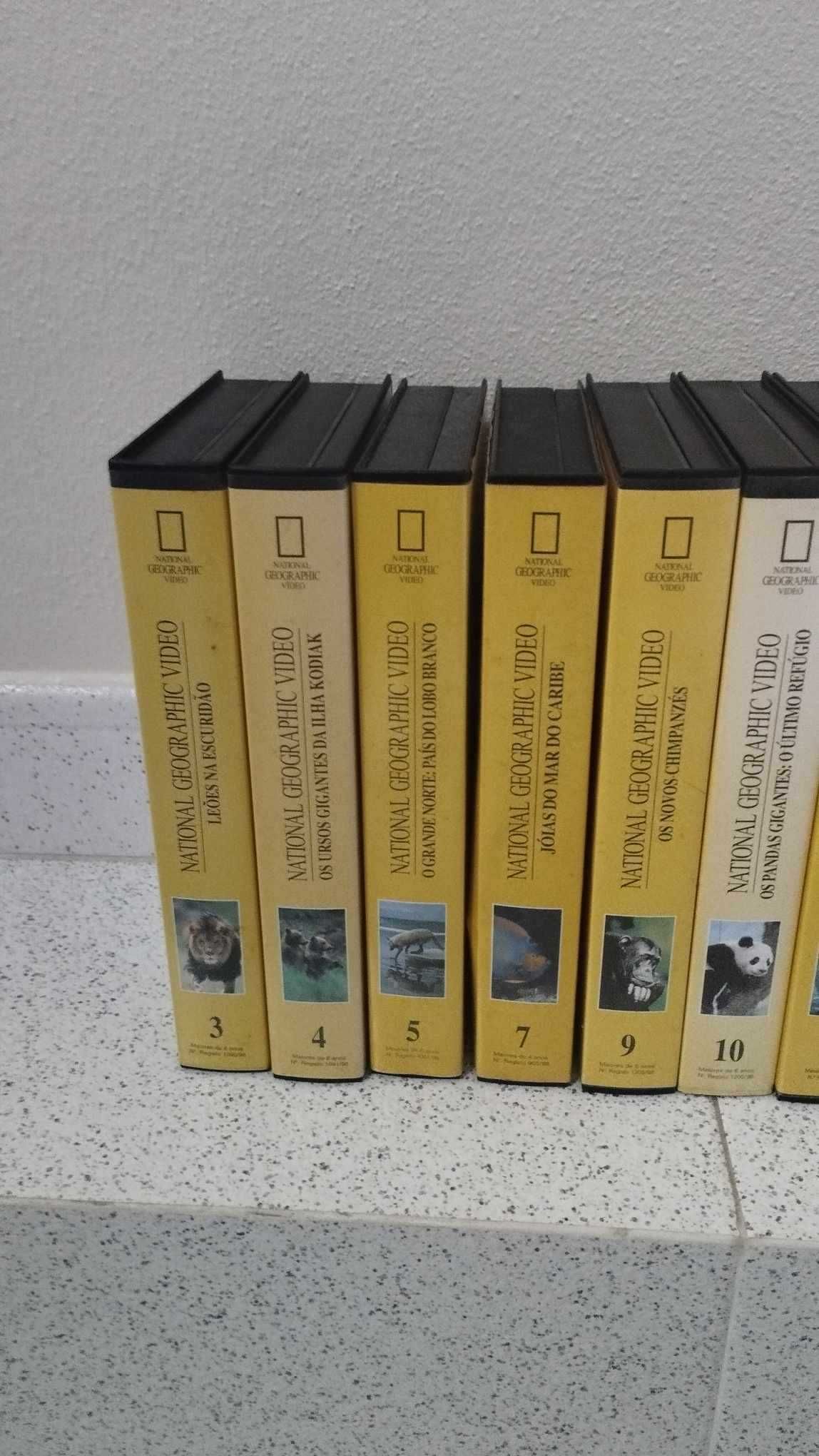 10 Cassetes VHS - National Geographic Video