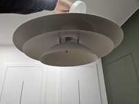 Dyberg Larsen DL45 lampa wisząca metalowa biała