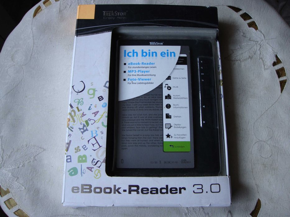 Tablet Trek-stor E - Book Funkcyjny - Czytnik Książkowy z MP3