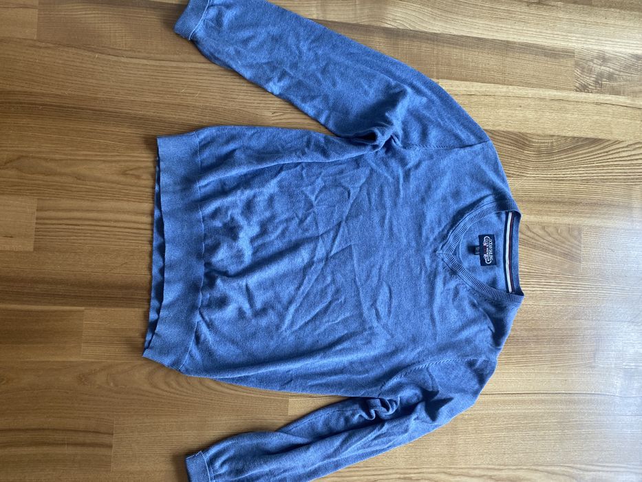 Sweter, pulower męski niebieski Tchibo, 48