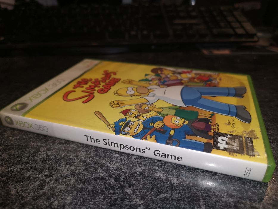 Simpsons Game XBOX 360 gra (3x ANG) stan BDB+  (rzadkość na rynku)