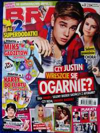 Bravo Nr 3/2014 front Justin Bieber,Selena Gomez,Dawid Kwiatkowski