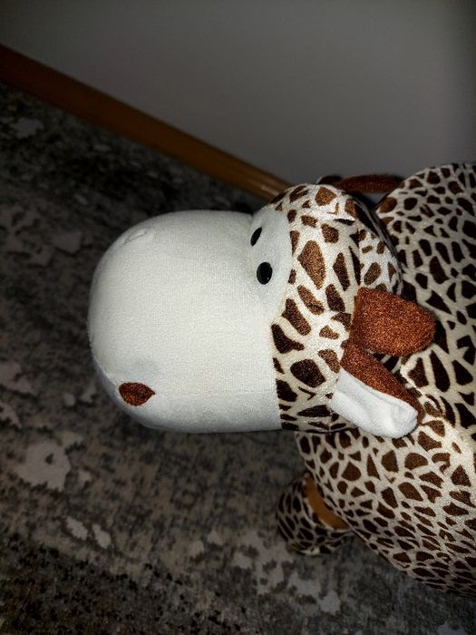 Dziecięca pufa krzesełko taboret żyrafa