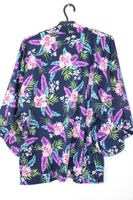 NEW LOOK damska wzorzysta bluzka narzutka kimono 36 S