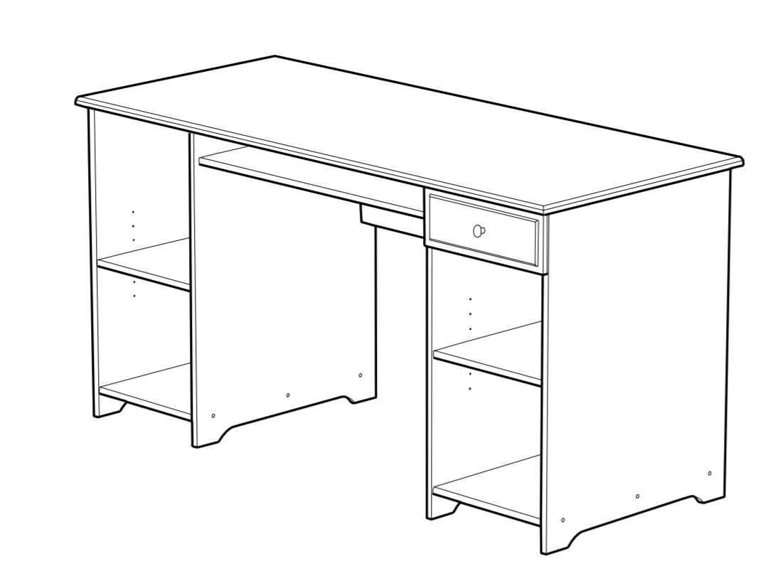 Secretaria Ikea Matteus em Pinho