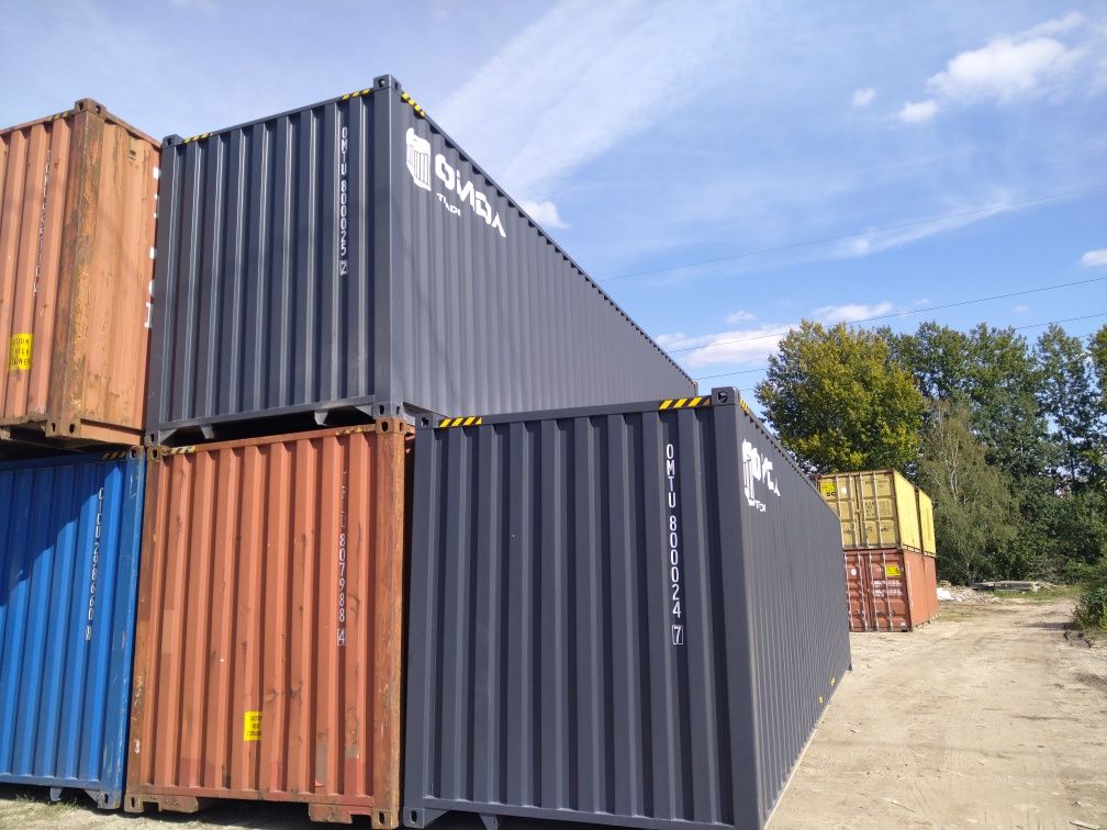 Kontener morski 6m 20DV, kontener 40HC 12M Śląsk Katowice