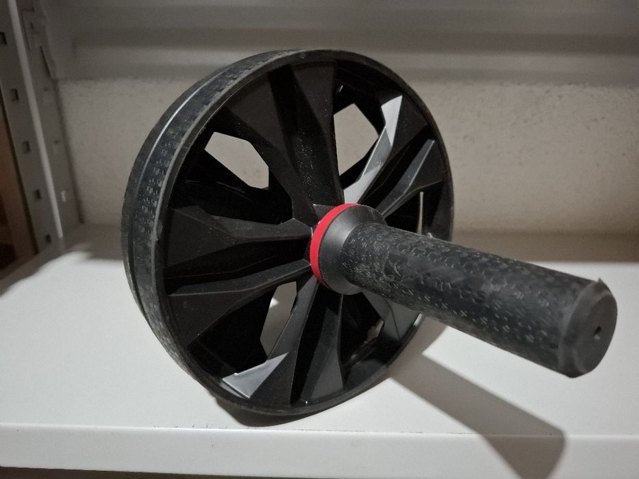 Roda dupla abdominal musculação