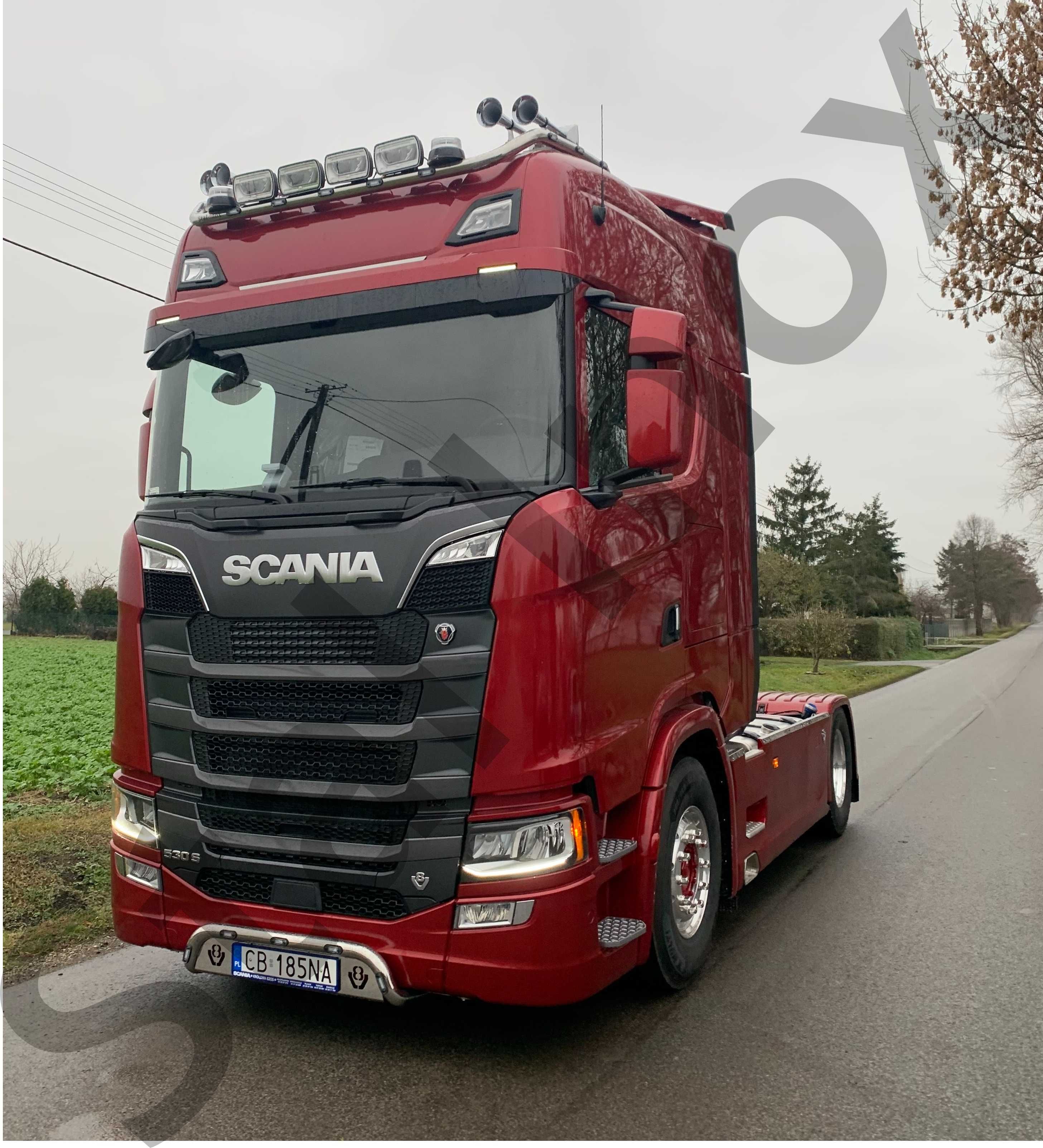 Orurowanie Górne SCANIA S / R Nowa, Oświetlenie, malowane proszkowo