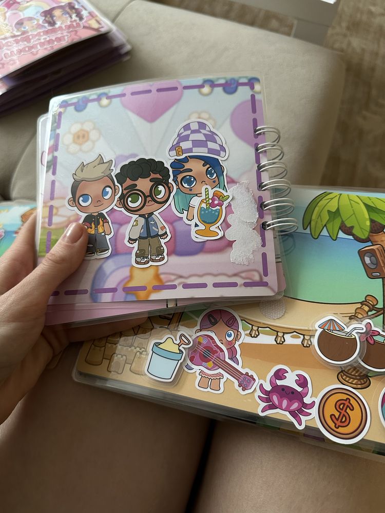 Игра на липучках avatar world