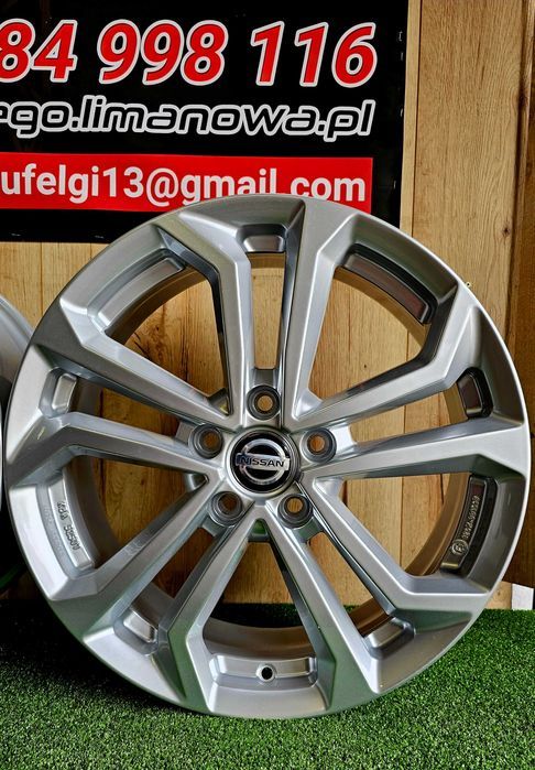 NOWE ALUFELGI NISSAN - 18x5x114,3 - Juke,Qashqai,Pulsar, X-Trial