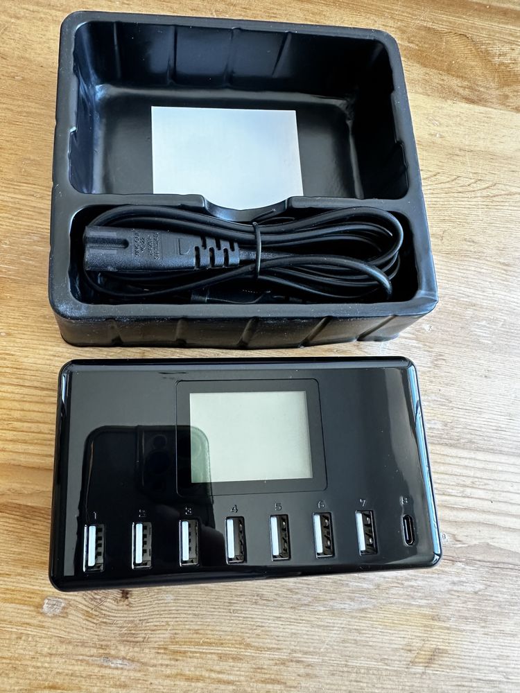Stacja ładująca USB, ORIEMAC 60W 8 Port USB 12A