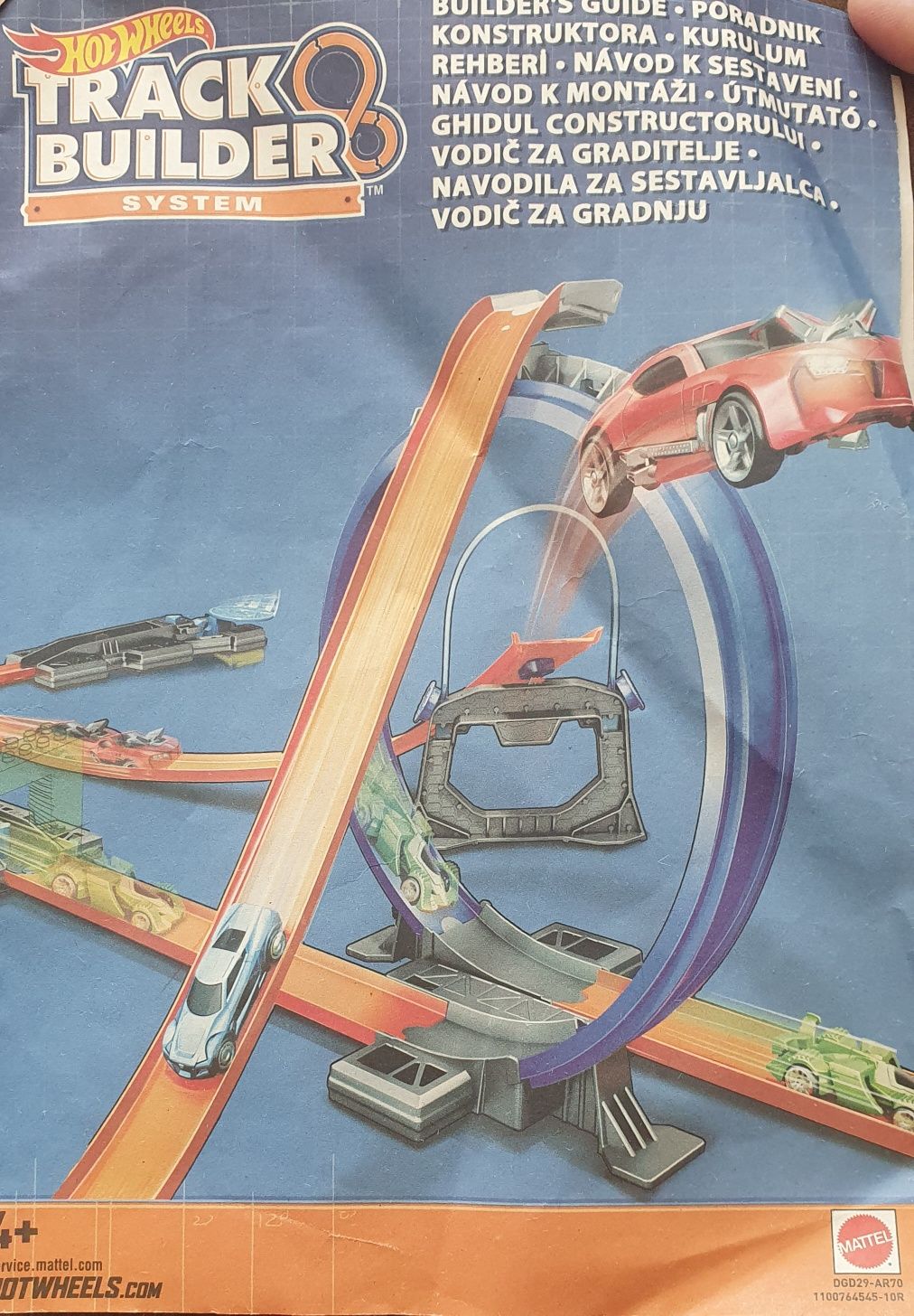 Tor Hot Wheels + 10 aut