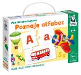 Puzzle edukacyjne. Poznaję alfabet 3-6 lat. Kapitan Nauka - gry