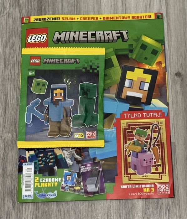 Gazeta gazetka klocki lego minecraft