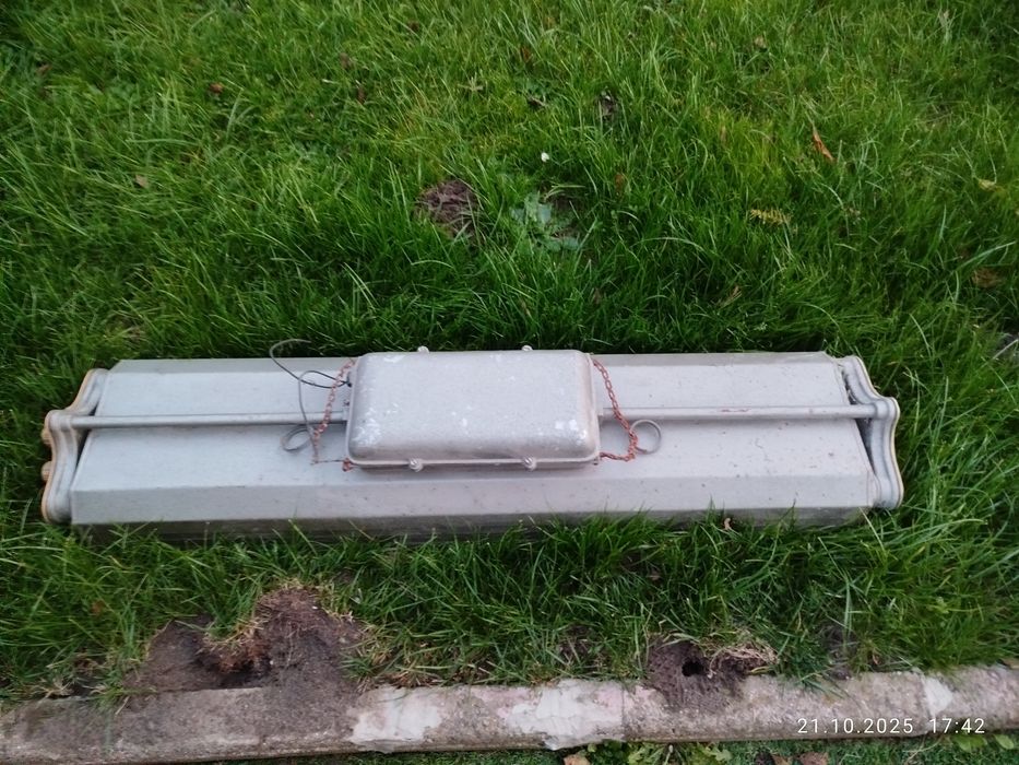 Lampa warsztatowa prl