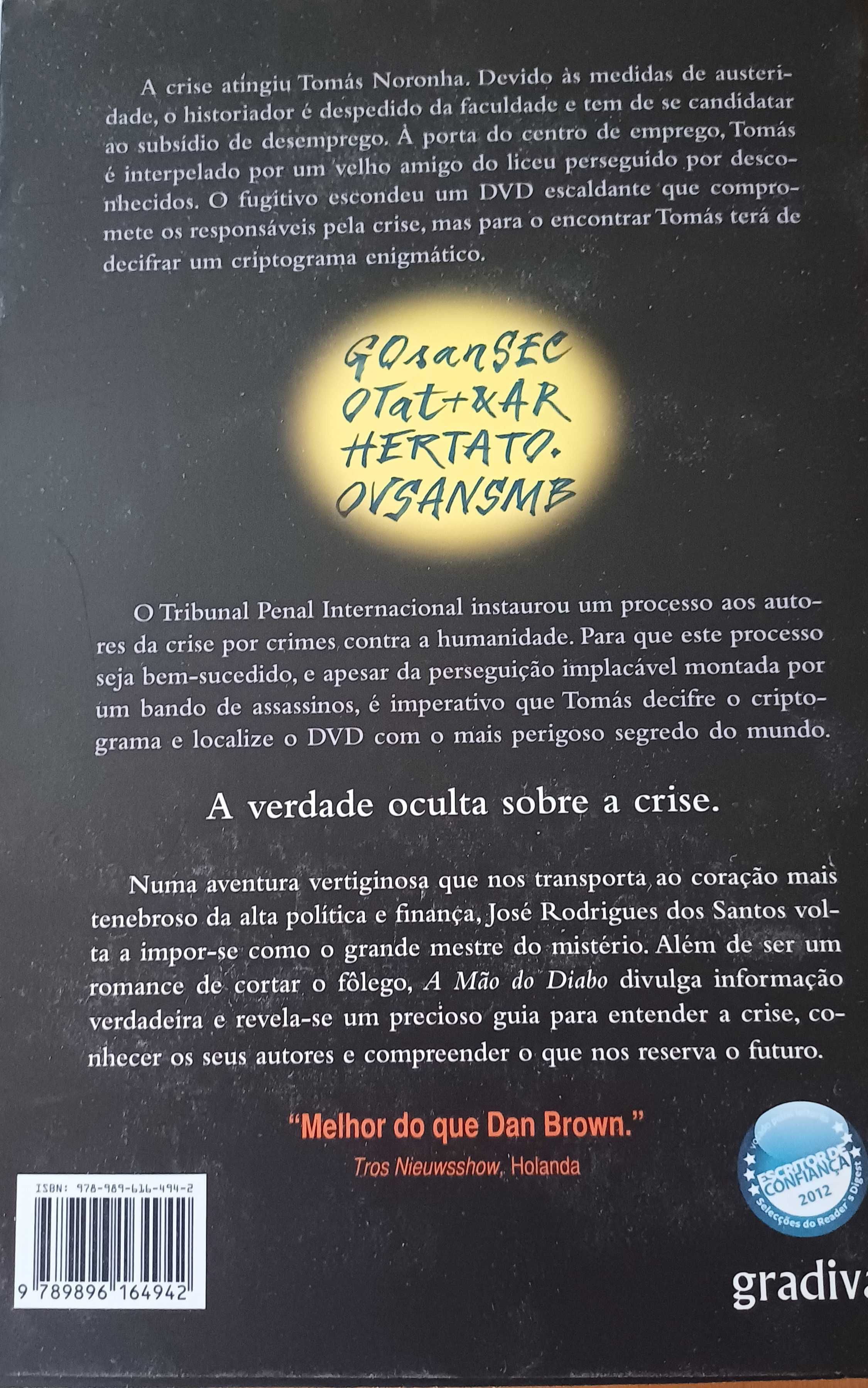 A Mão do Diabo - José Rodrigues dos Santos