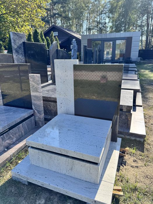 Nagrobki granitowe, urnowe – gotowe pomniki, różne wzory i kolory