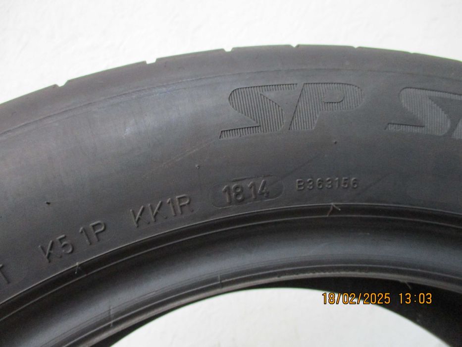 1x 235/50R18 Dunlop SP Sport Maxx GT 6,6mm
