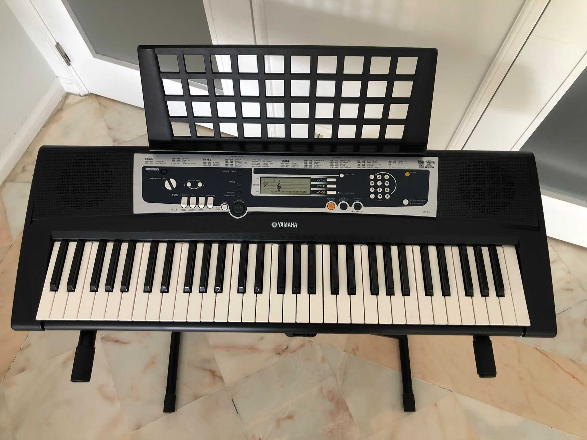 Teclado Yamaha YPT-210