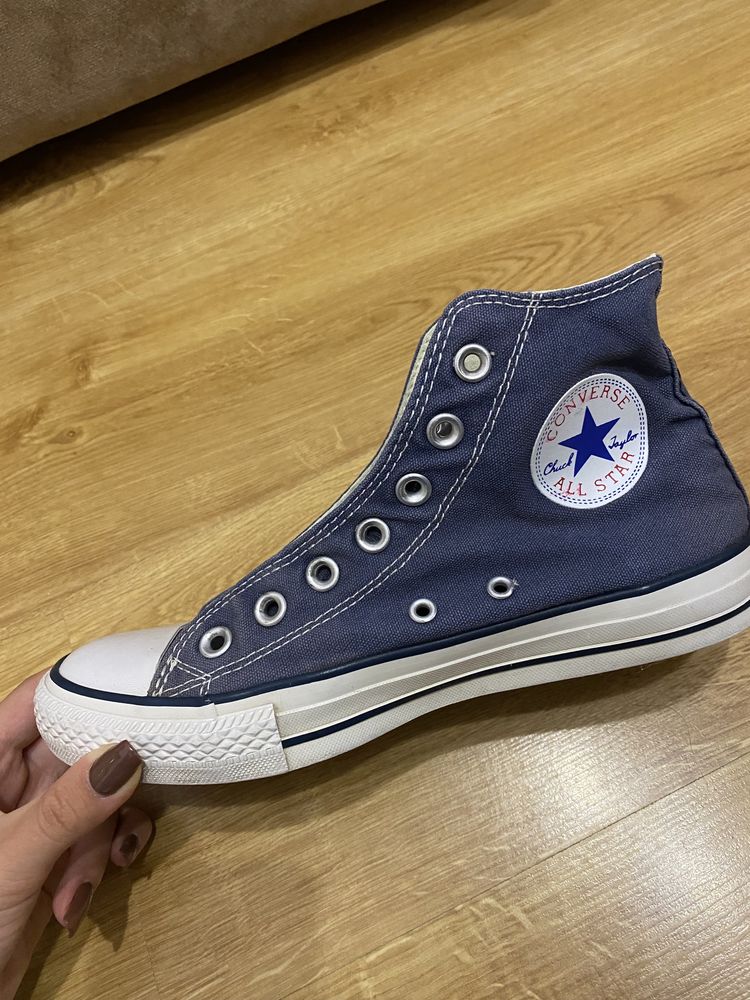 сині кеди converse