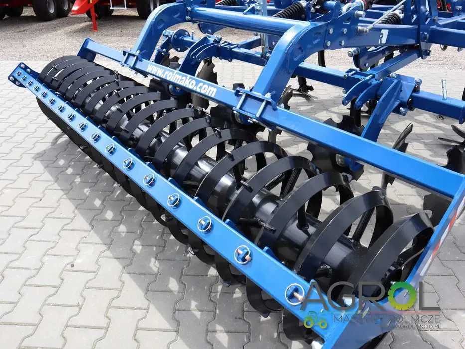 Agregat bezorkowiec Rolmako u436 premium wał daszkowy tandem uring