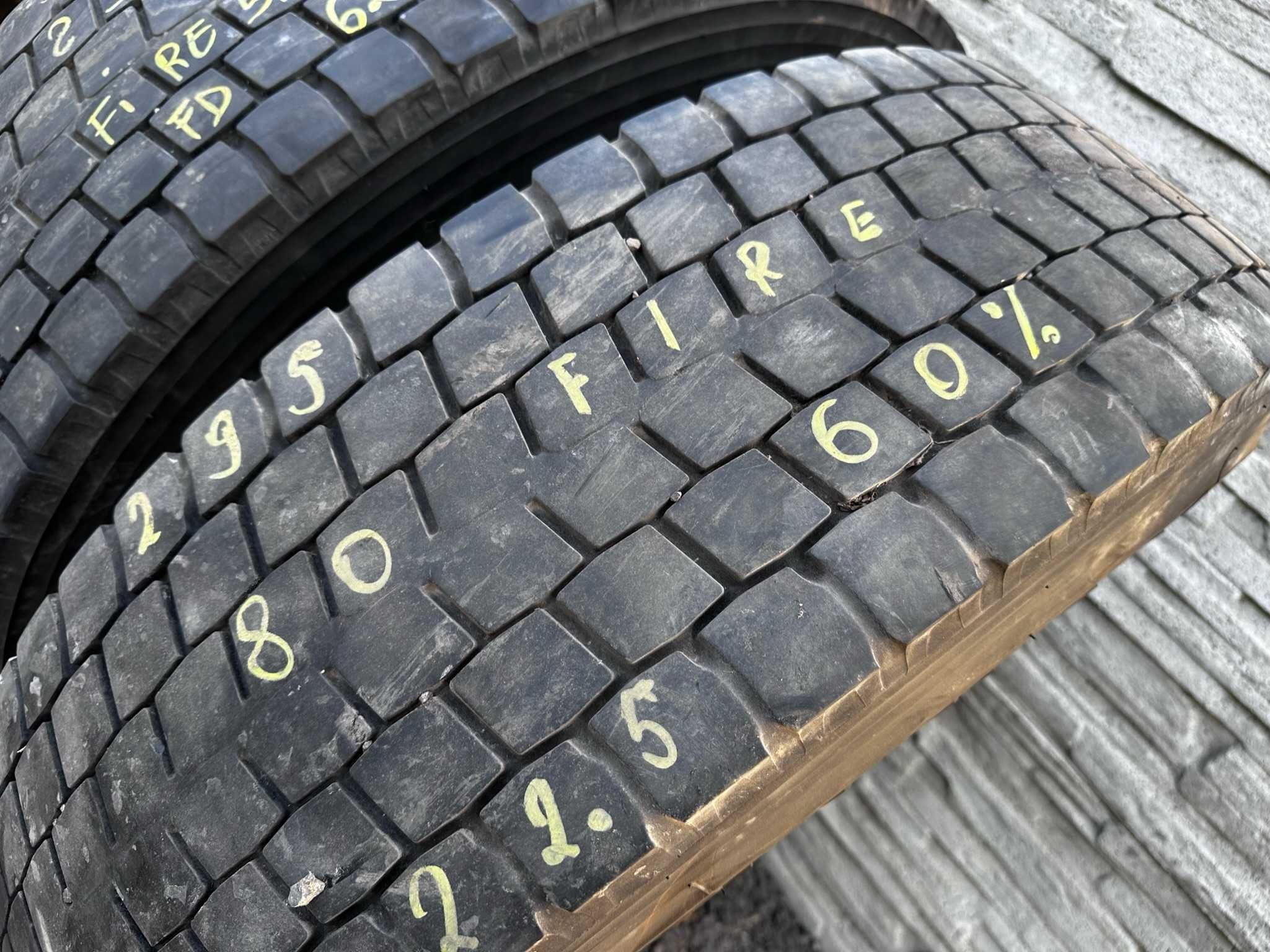 OPONY Ciężarowe Napędowe 295/80R22.5 152/148M FIRESTONE FD622 M+S (60%