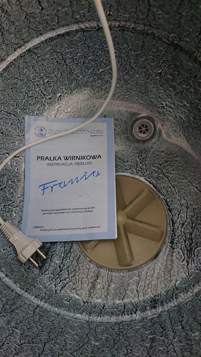 Oddam pralkę wirnikową Frania