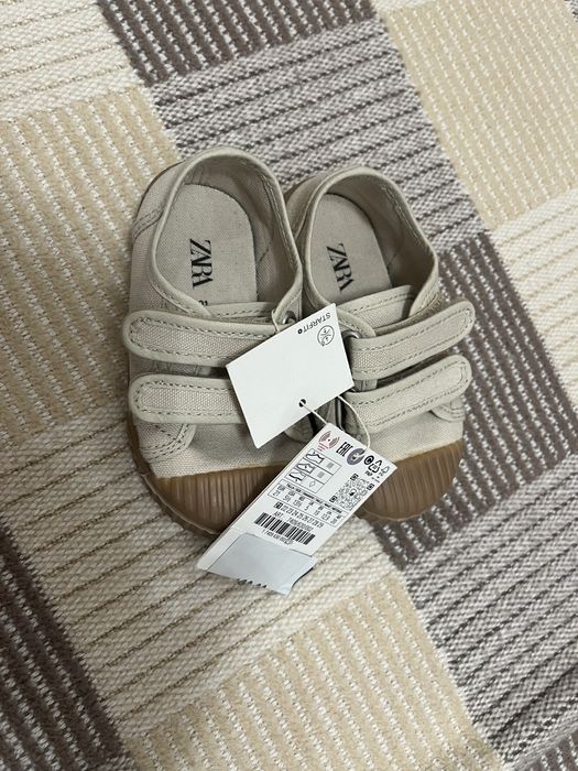 Кеди бавовняні zara 21 кросівки