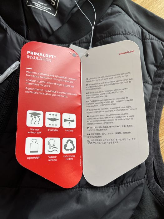 Kamizelka 4F damska do biegania Primaloft S czarna