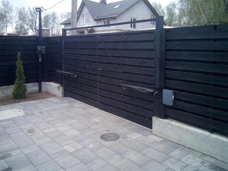 Автоматика для розпашних воріт, Розпашна автоматика для воріт, Ворота