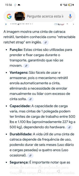 Catraca Retrátil 81€. +Artigos. Oportunidades